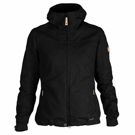 Fjällräven Stina Winter Jacket Black Singapore For Women (SG-737508)